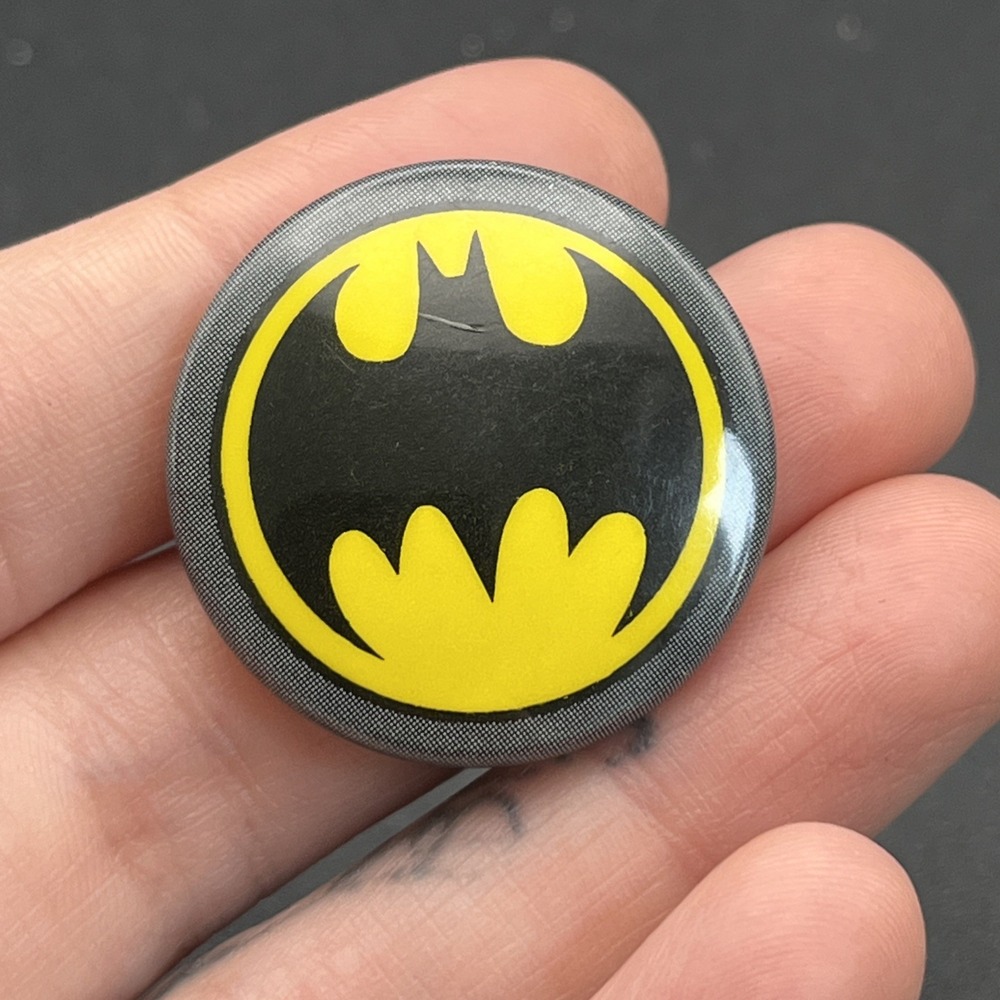 Vintage DC Comics Batman Super‎ Hero Button Pin